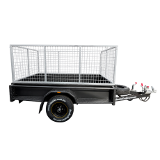 8x5 Single-axle cage trailer