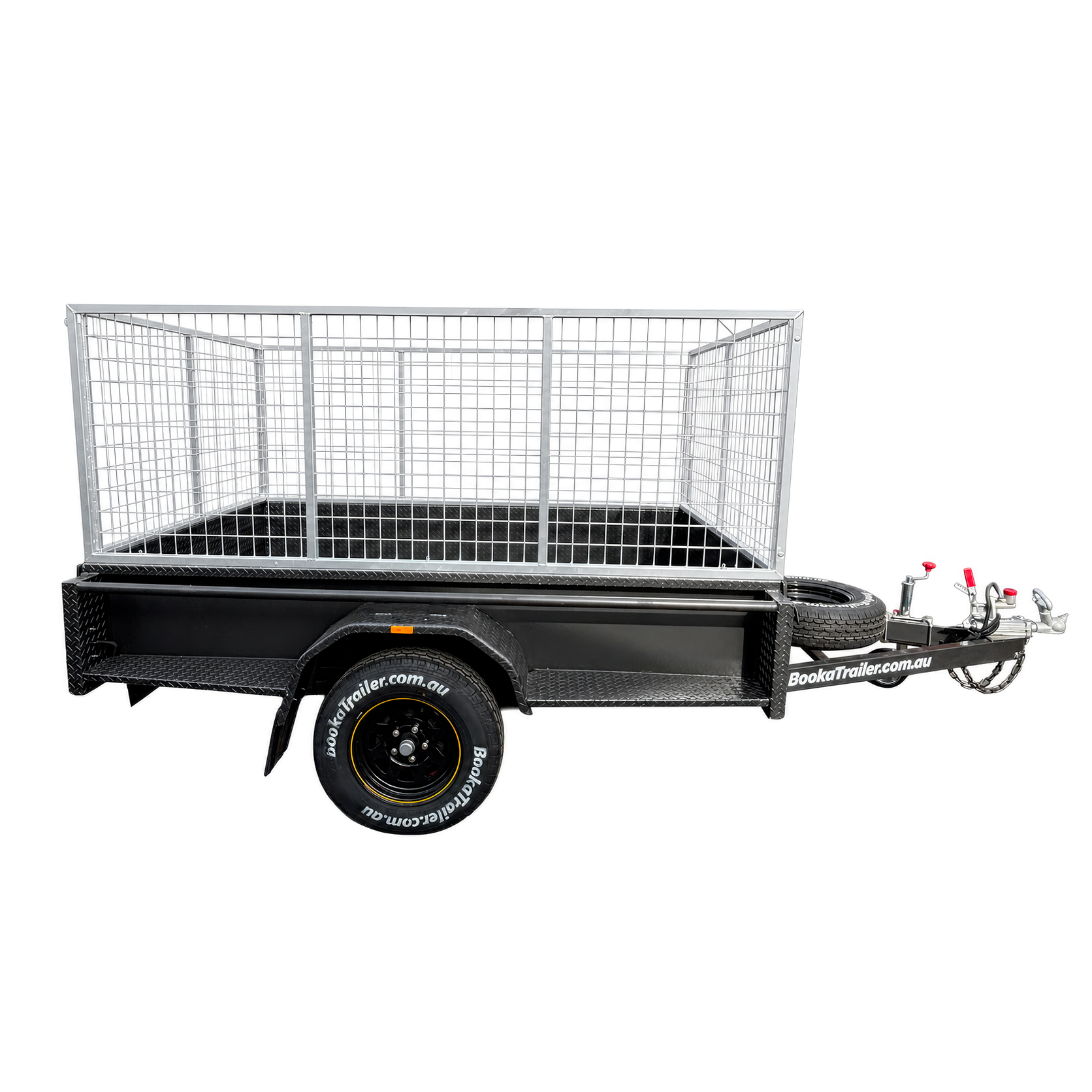 Single Axle Cage Trailer