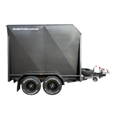8x5 Enclosed Tandem-Axle Trailer